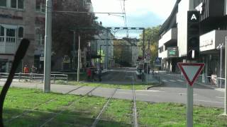 Trasa Stadtbahn U13 Hedelfingen - Feuerbach Pfostenwäldle Stuttgart.