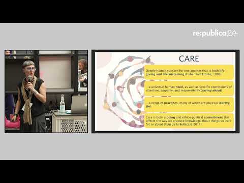 Video Thumbnail: re:publica 2024: Paola Pierri - Caring Societies in a Datafied World