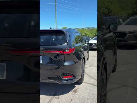 2026 Mazda CX-70 PHEV Signature AWD in Black for sale at Forbes Waterloo Mazda in Waterloo, ON