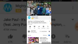 It&#39;s christmas day bro Jake Paul New song