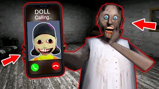 Granny vs Doll *Squid Game* (오징어 게임) vs call - funny horror animation (30 mins of fun)