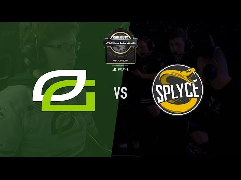 OpTic Gaming vs Splyce | CWL Anaheim 2018 | Day 1