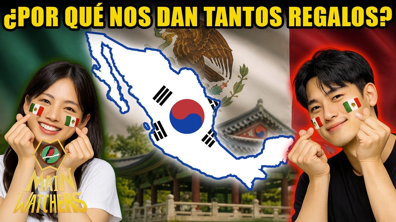 Por qué COREA del Sur siente TANTO CARIÑO por MÉXICO?