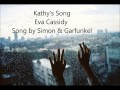 Kathy's Song : Eva Cassidy : Song by Simon ...