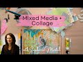 Mixed Media Art Collage Tutorial : Creating "Seek"