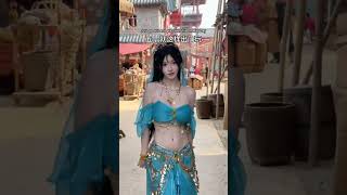 Download lagu [Cosplay] Princess jasmine 💙? Aladdin😮 lol #cosplay #cosplayer #chinesegirl #animation mp3