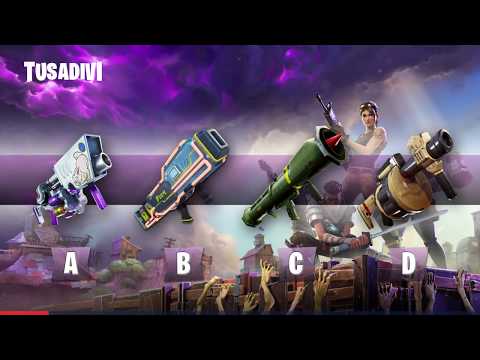 ADIVINA EL ARMA DE FORTNITE POR SU SONIDO - TODAS LAS ARMAS - FORTNITE CHALLENGE | tusadivi