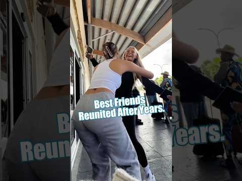 Best Friends Reunited After Years.