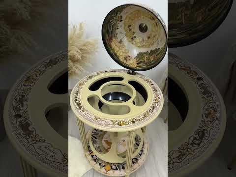 Глобус бар напольный Карта мира слоновая кость сфера 45 см Гранд Презент 45003WW17 - фото 1 - id-p1447936623