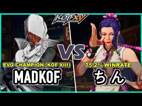 KOF XV 🔥 Madkof (K'/Najd/Heidern) vs ちん (Benimaru/Luong/Ryo)