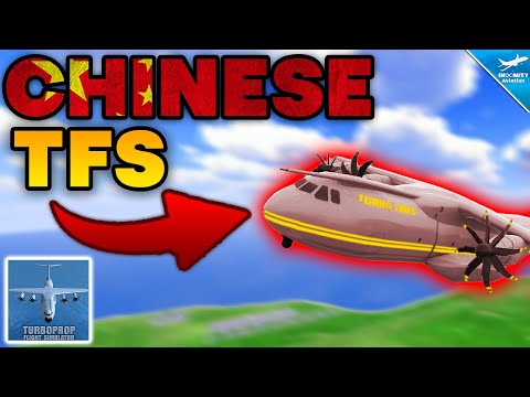Trying CHINESE TFS - NEW Turboprop FS COPY | Turbroprop Flight Simulator