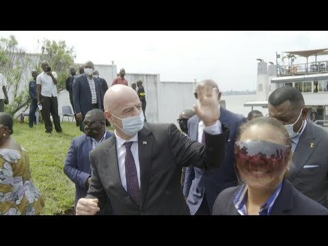 DRC: FIFA president Infantino arrives in Kinshasa | AFP