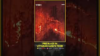 India's Uttarakhand State Containment of Major Tehri Forest Fire Nearly Complete