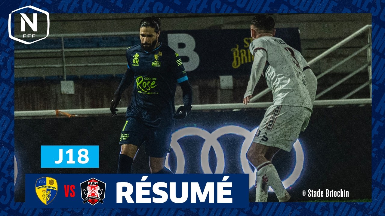 Stade Briochin vs Fleury Highlights