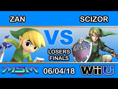 MSM 149 - PG | Zan (Toon Link, Meta Knight) Vs. Scizor (Link) Losers Finals - Smash 4