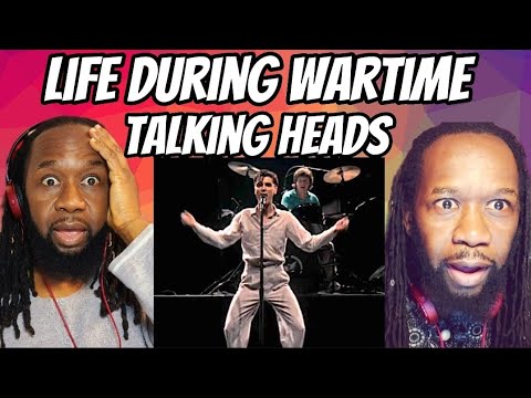 TALKING HEADS - Life during wartime Live! REACTION - An incredible performance by David Byrne!