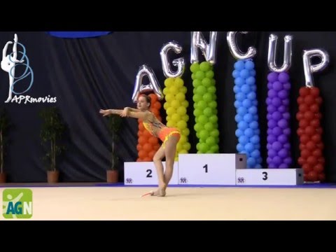 Ema Sakalauskaite - Klaipeda Barbe (LIT) - Maças (Clubs) - Junior - AGN Cup 2016