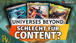 Ist MTG Universes Beyond schlecht für Content? | Ask Us Anything | Radio Ravnica