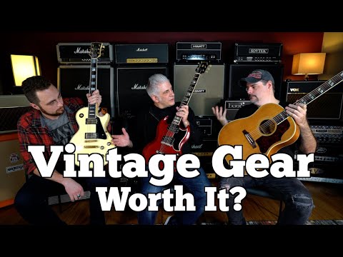 Is Vintage Gear Worth The Money? A Look at Gibson, Fender & PRS