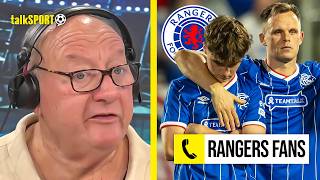 "THE LOWEST OF THE LOW!" Alan Brazil &amp; Callers BLAST Rangers' European EXIT &amp; Scottish Football!