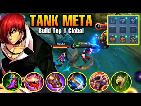 NEW META!! CHOU EMBLEM SET AND BUILD TANK (Must Try) Tutorial Chou Gameplay - Mobile Legends