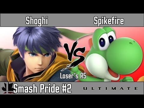 Smash Pride #2 - Shoghi (Ike) Vs. Spikefire (Yoshi) - Loser's R5  Smash Ultimate