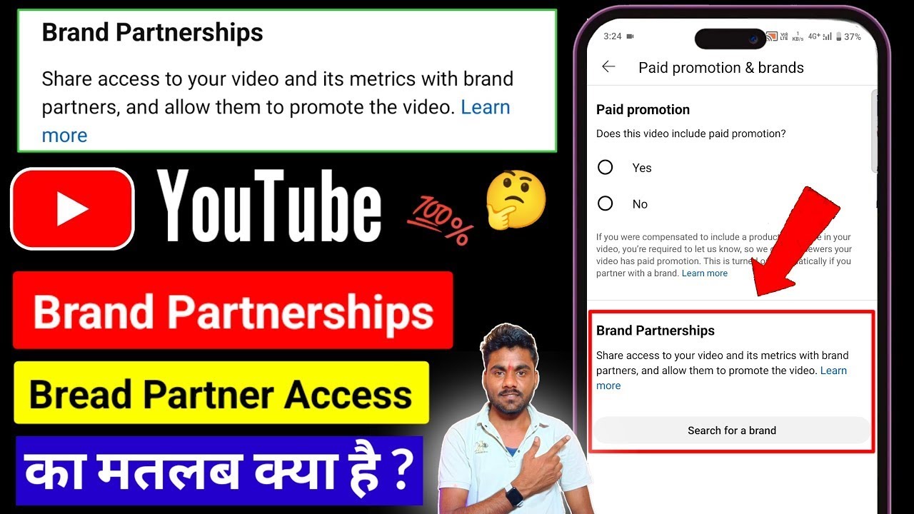 Brand Partnerships YouTube|Brand Partner Access YouTube|Share Access to Your Video and It's Metrics