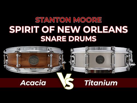 Spirit of New Orleans Snare Drums by Dunnett