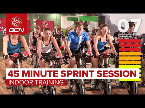 45 Minutter sykkeltrening – Sprint