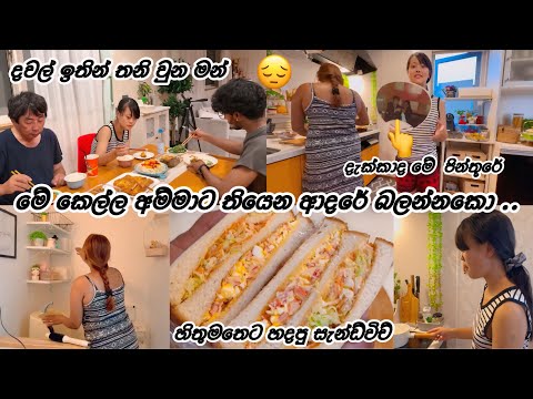 අද ඉතින් හරීම දුක හිතුනා තනියම නිසා 🌹| Life in japan 🇯🇵🇱🇰