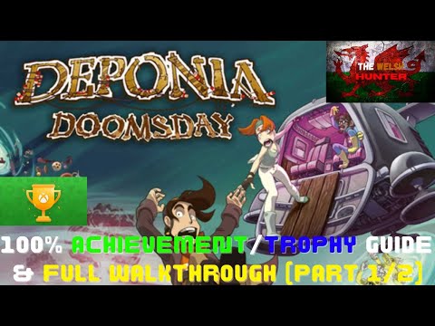 Deponia Doomsday - 100% Achievement/Trophy Guide & Walkthrough Part 1/2
