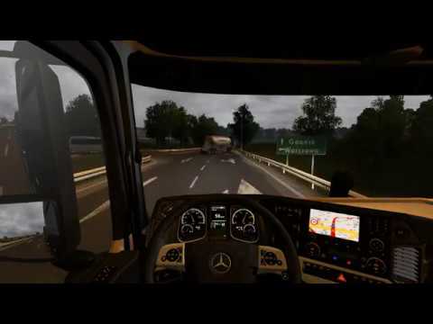ETS2 / RusMap 1.8 & ProMods 2.26 & Poland Rebuilding 2.1 Brest - Gdansk / Mercedes-Benz New Actros