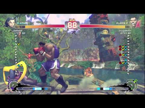SSF4: tiaflatte (Rose) VS Inugamike (Boxer)