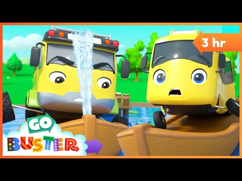 Buster River Rapid Adventure | Go Buster - Bus Cartoons & Kids Stories