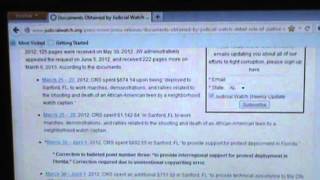 PROOF GOVERNMENT FUNDED/ORGANIZED ZIMMERMAN PROTESTS