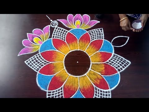 Newyear 2026 rangoli kolam//Latha kolam