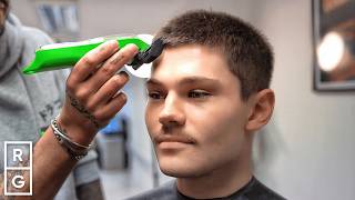 He Got a BUZZ CUT 4 On TOP Without Looking “Aggressive”