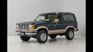 Video Thumbnail for 1989 Ford Bronco II