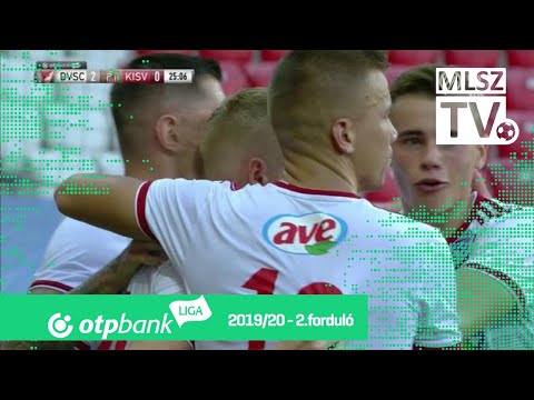 Varga Kevin gólja a DVSC – Kisvárda Master Good mérkőzésen