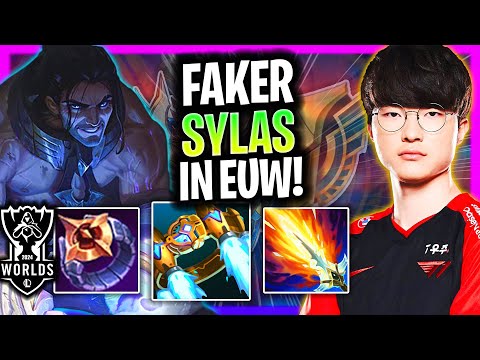FAKER BRINGS BACK SYLAS IN EUW SERVER! | T1 Faker Plays Sylas Mid vs Zoe!  Worlds Bootcamp 2024
