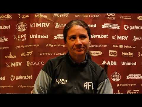 Coletiva AO VIVO pré-jogo com a técnica Jéssica de Lima - 16.10.2023