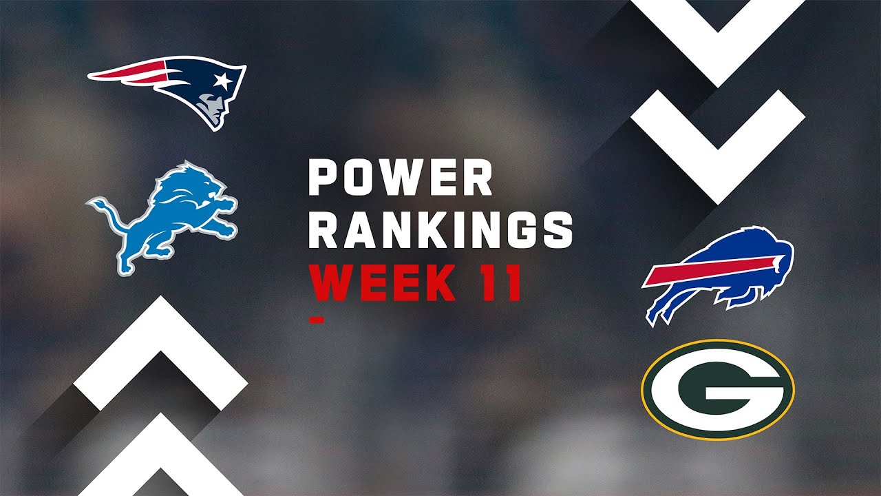 NFL Power Rankings Week 11: Patriots storm into top 10