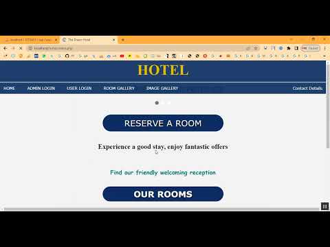 Hotel Room Booking in PHP Application Projects