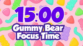 Gummy Bear Chill Timer – 15 Minutes of Sweet Focus