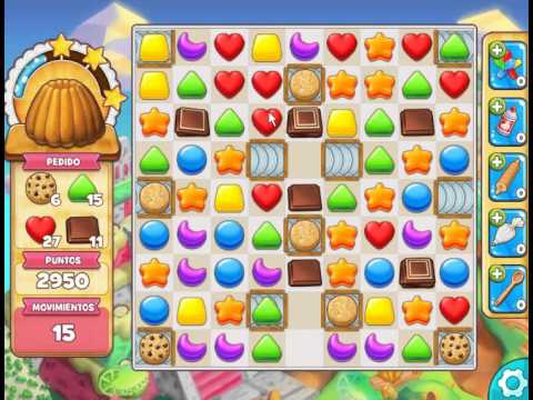 Cookie Jam - LEVEL 487  --  ( No booster ) GAMES