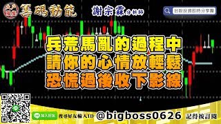 【大戶羅盤籌碼動能】 #謝宗霖1202，兵荒馬亂的過程中 請你的心情放輕鬆 恐慌過後收下影線 (圖)