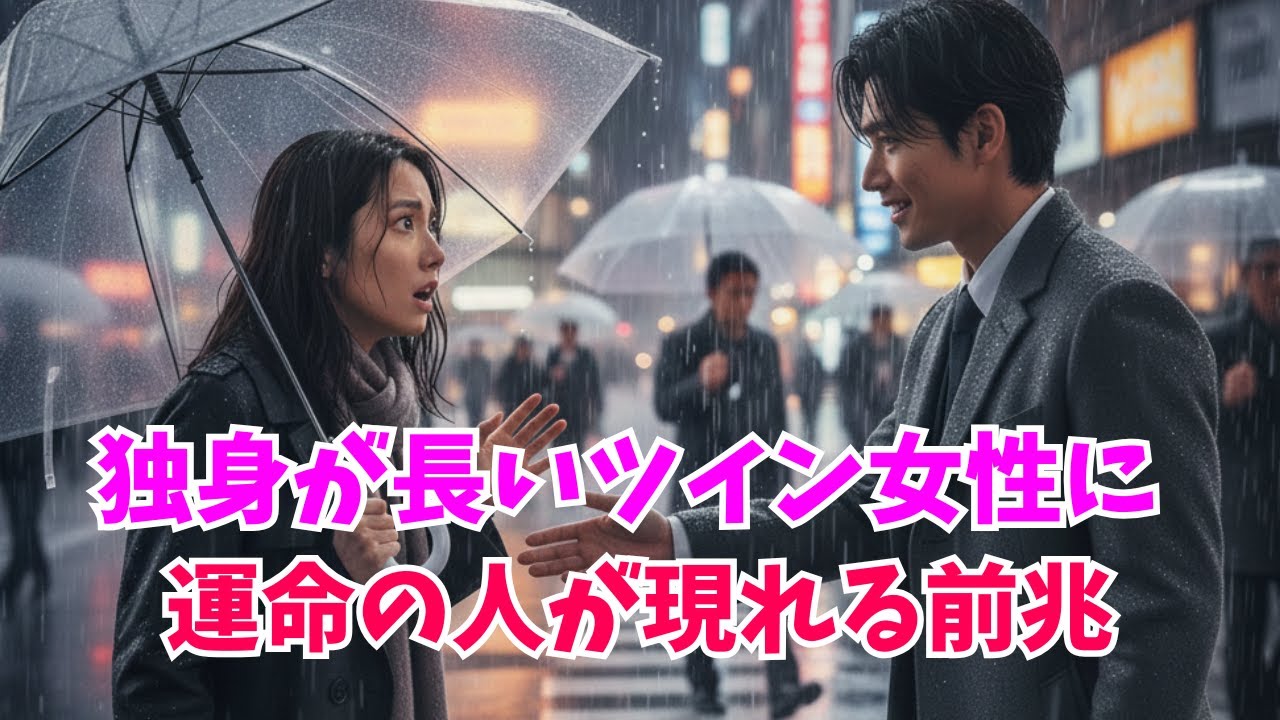 独身が長いツインレイ女性に運命の人が現れる前兆8選