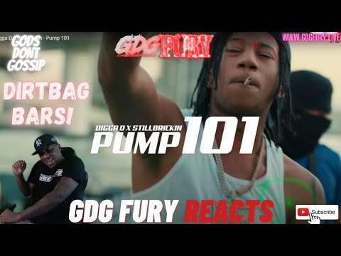 DIRTBAG DIGGA!!! 🔥AMERICAN Reacts to Digga D X StillBrickin - Pump 101