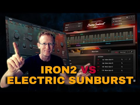 UJAM Iron 2 vs Native Instruments Electric Sunburst Guitar Plugins