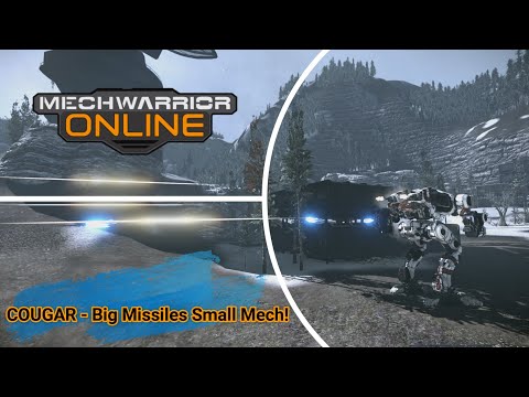 Mechwarrior Online - Cougar Big Missiles Small Mech!